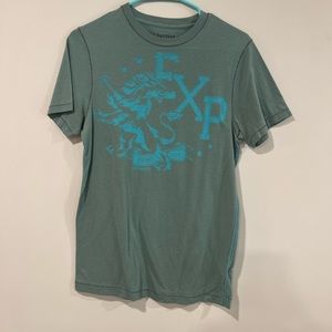 Express Men’s Tshirt Light Blue Lion